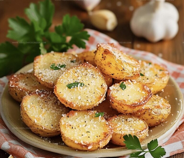 Mini Baked Parmesan Potato Rounds Recipe
