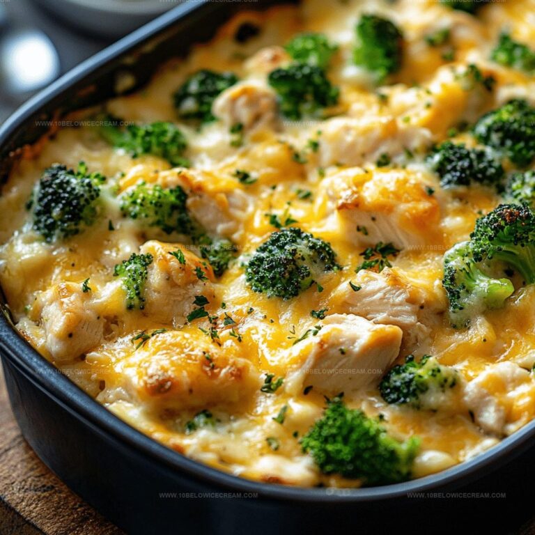Cheesy Chicken Broccoli Casserole Recipe