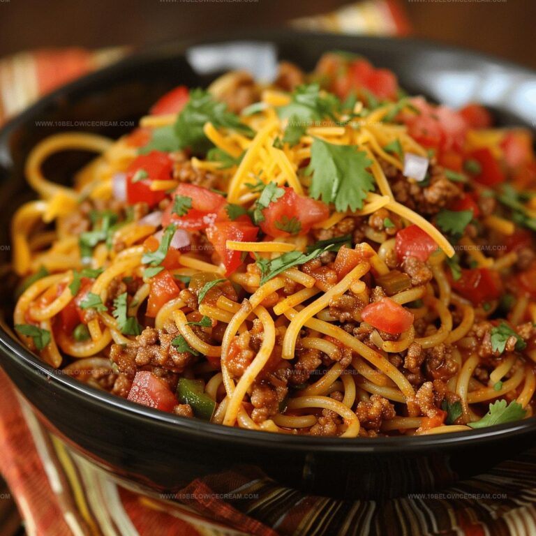 Crockpot Taco Spaghetti Recipe