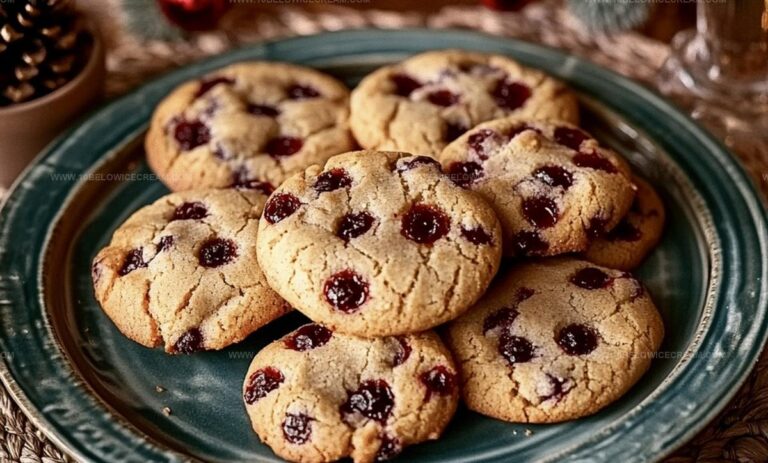 Maraschino Cherry Chip Cookies Recipe