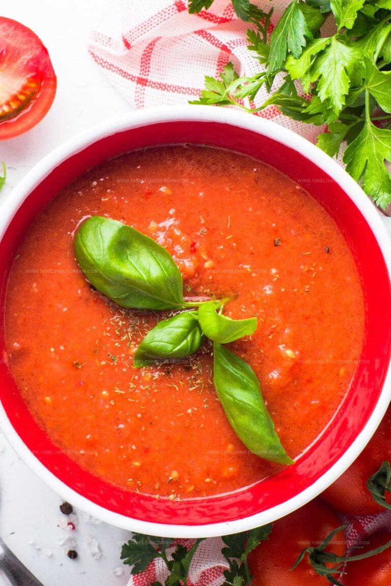 10-Minute Tomato Soup Recipe