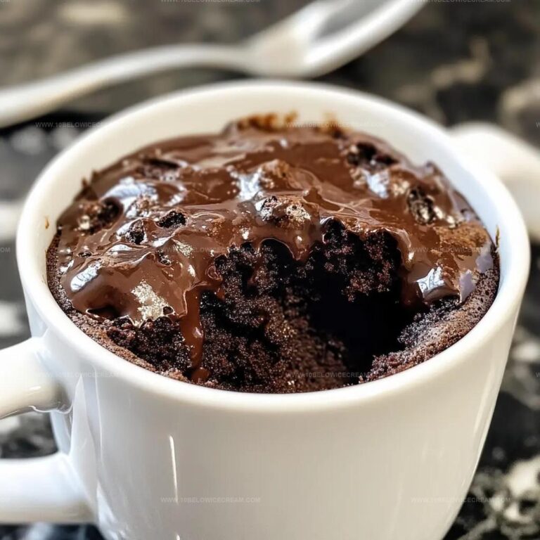 Brownie Mug Cake Recipe