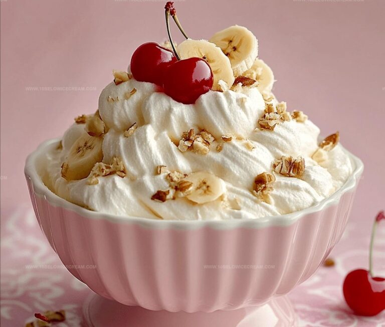 Banana Split Fluff Recipe