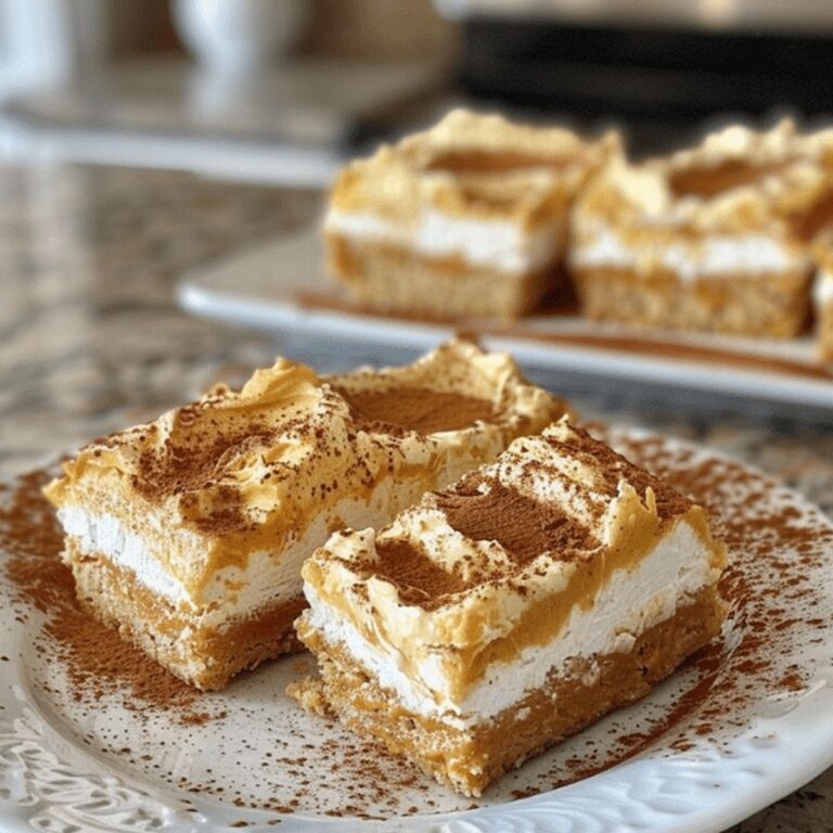 Pumpkin Cream Cheese Dream Bars Recipe