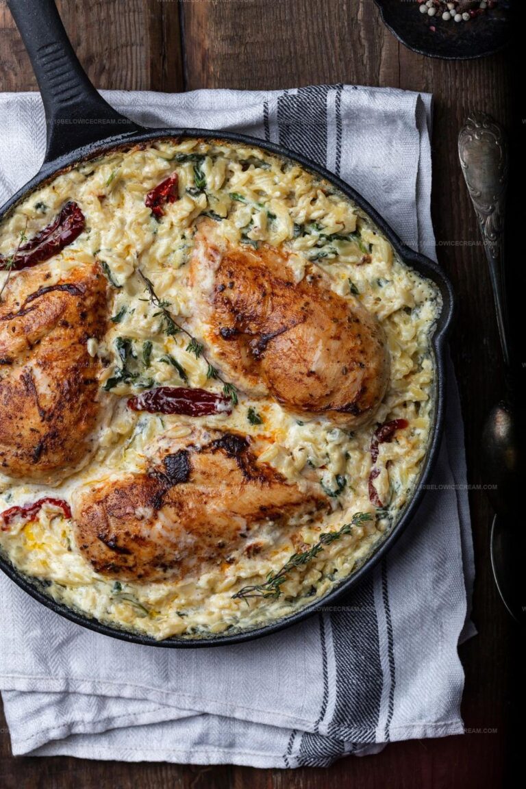Lemon Chicken Orzo Recipe
