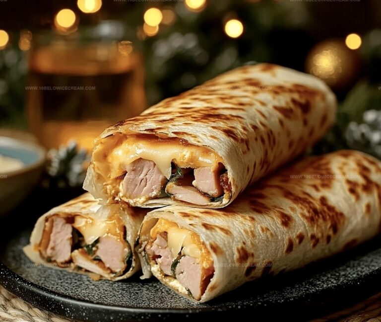 Air Fryer Hot Chicken Ham And Cheese Wraps Recipe