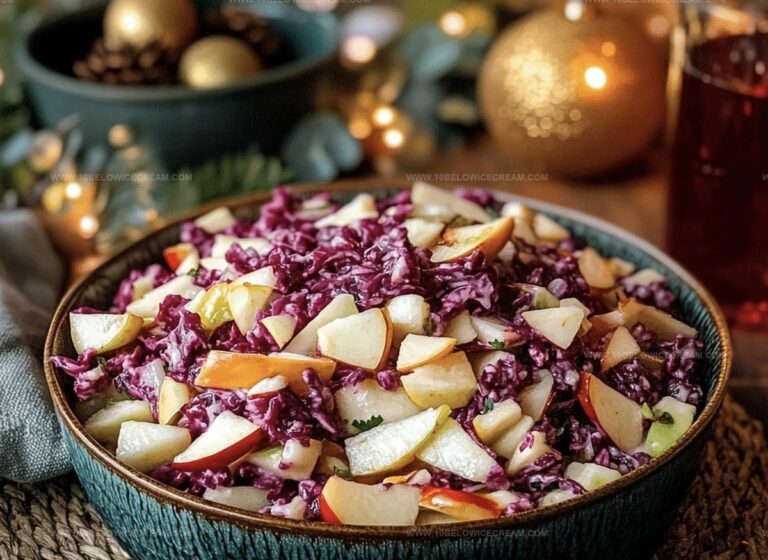 Cranberry Apple Coleslaw Recipe