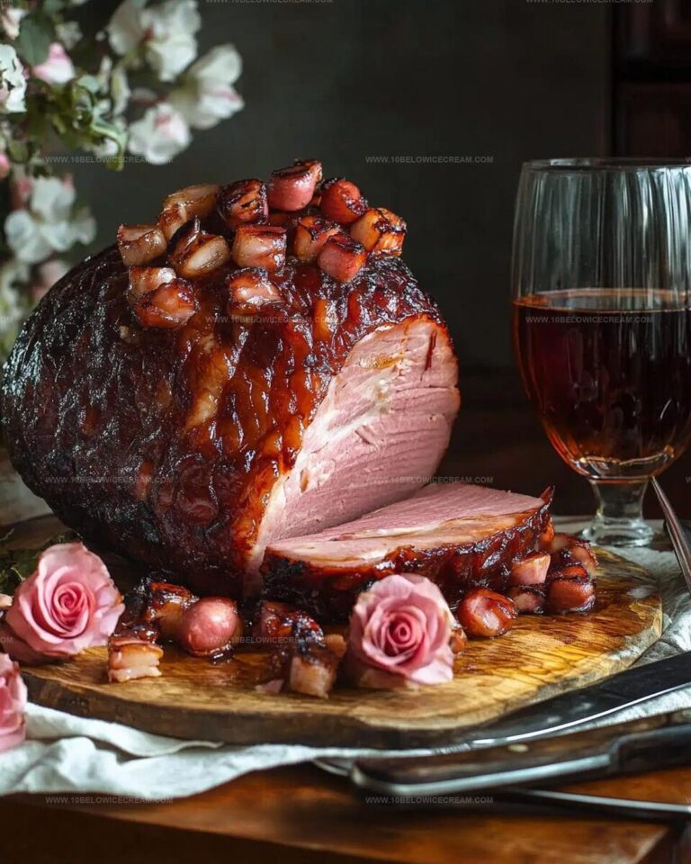 Cola-Glazed Easter Ham with Sweet and Savory Glaze Recipe