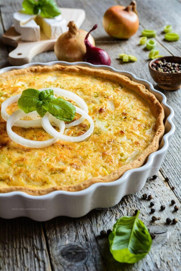 Cheese And Onion Quiche Recipe