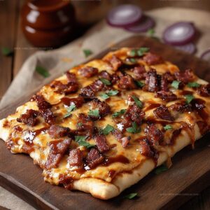 Bbq Bacon Cheeseburger Flat Bread Melts Recipe