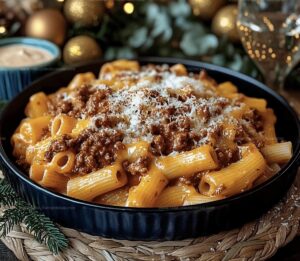 Cheesy Sloppy Cheeseburger Pasta Recipe