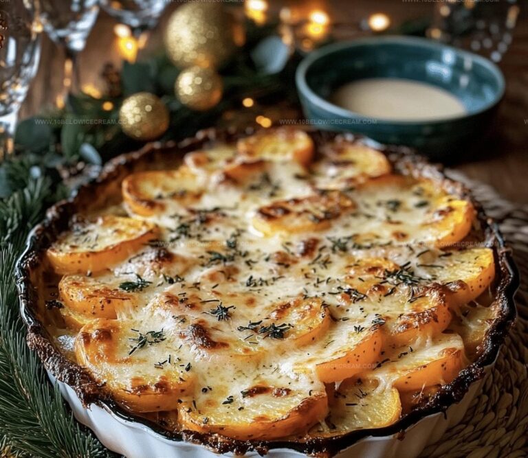 Creamy Gruyere And Herb Potato Gratin With Sweet Potatoes And Yukon Gold Recipe