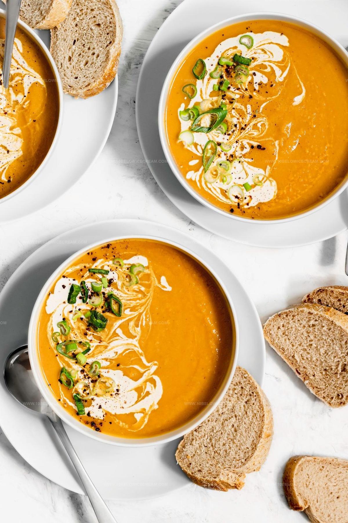 Butternut Squash And Red Pepper Soup Recipe