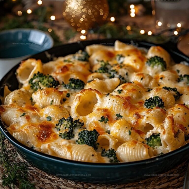 Cheesy Chicken & Broccoli Shells Recipe