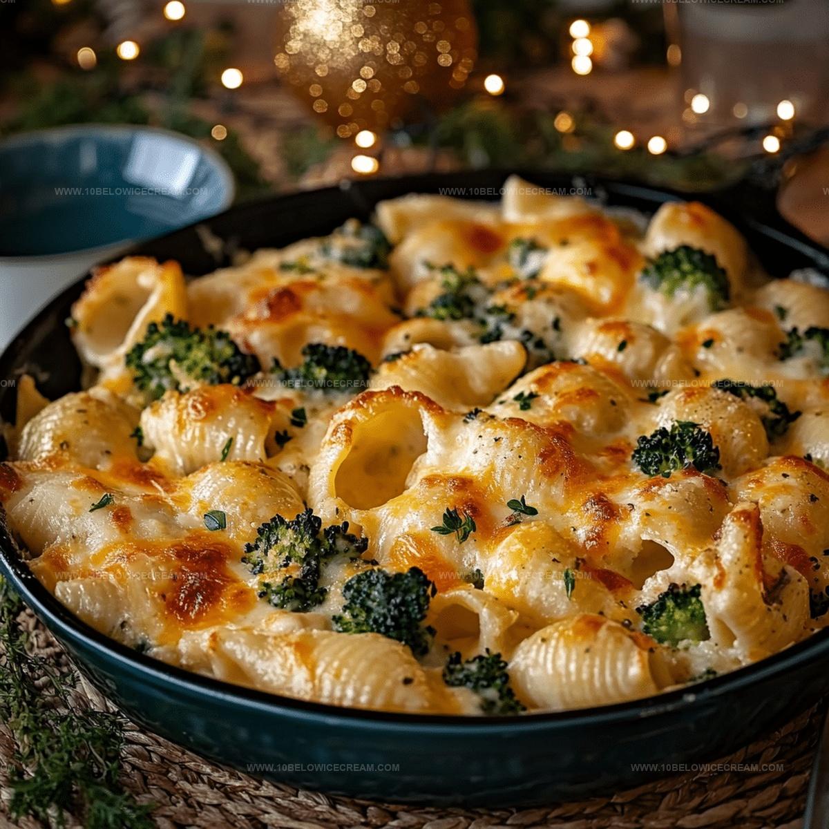 Cheesy Chicken & Broccoli Shells Recipe