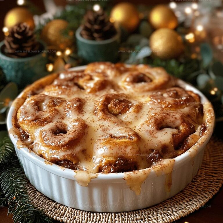 Crock-Pot Cinnamon Roll Casserole Recipe