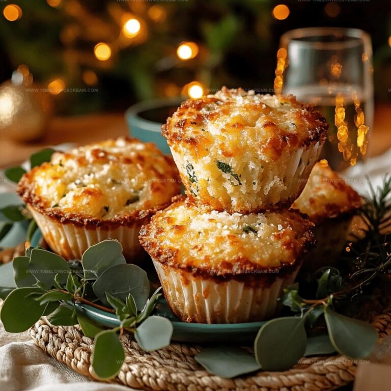 Crispy Parmesan Zucchini Potato Muffins Recipe