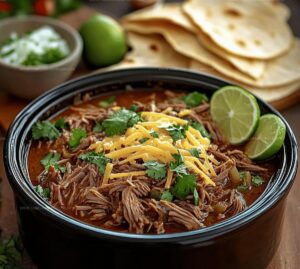Crockpot Shredded Beef Tacos Recipe