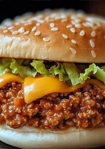 Big Mac Sloppy Joes Recipe