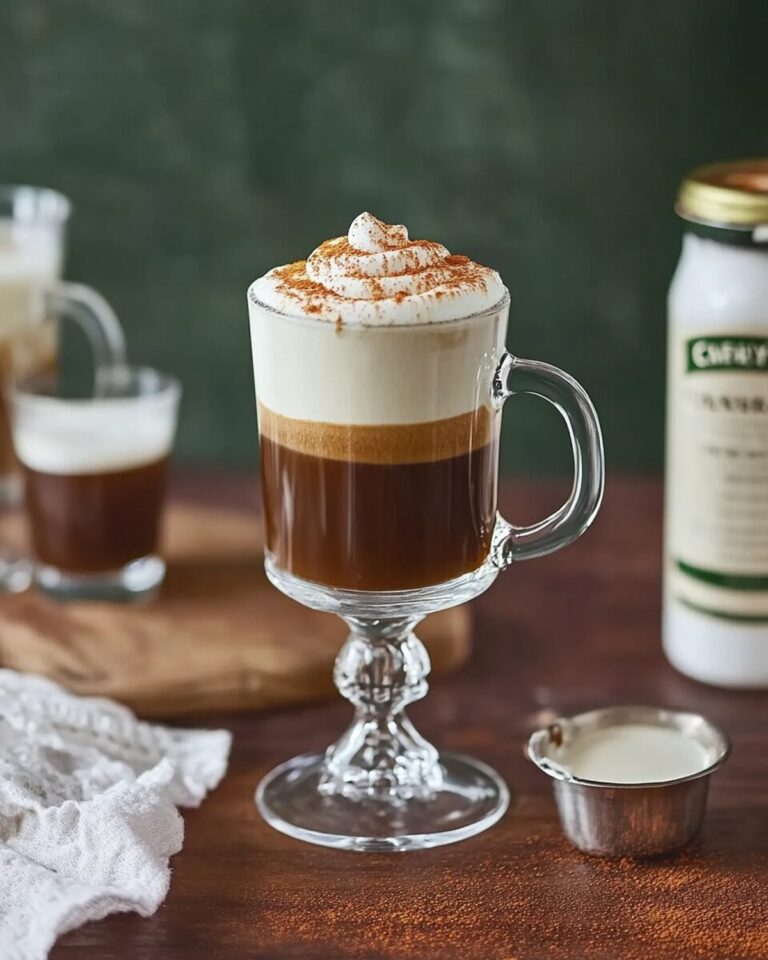 Classic Irish Coffee with a Creamy Twist Recipe