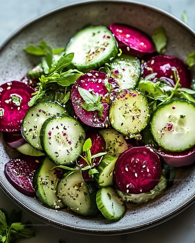 Crisp Cucumber and Beetroot Salad Recipe