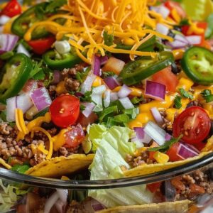 Seven-Layer Taco Salad Recipe