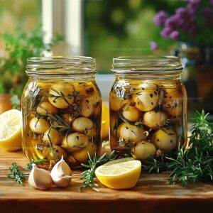 Pickled Garlic In Olive Oil Recipe
