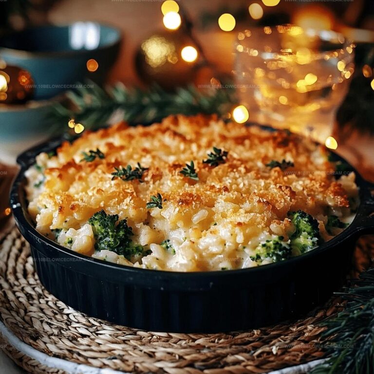 Broccoli Rice Casserole Recipe