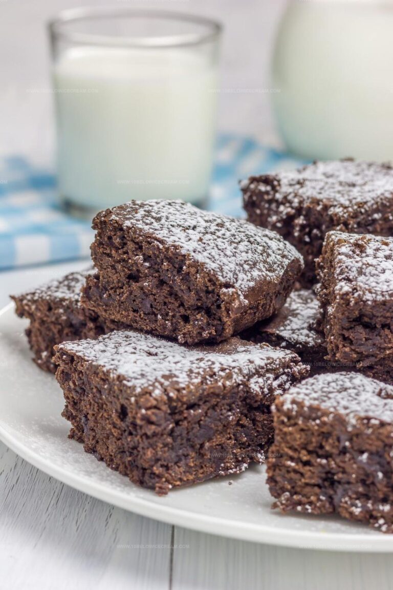 Snow Flecked Brownies Recipe