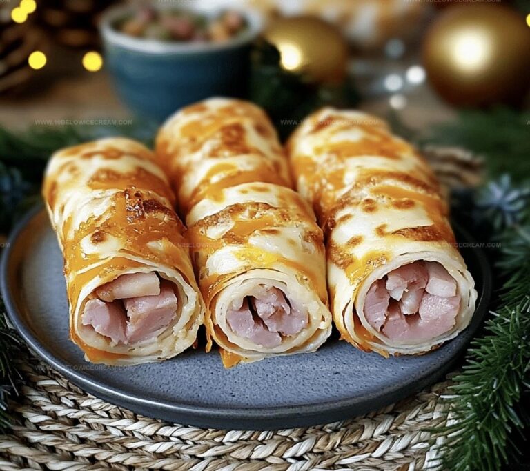 Ham & Cheese Roll Ups Recipe