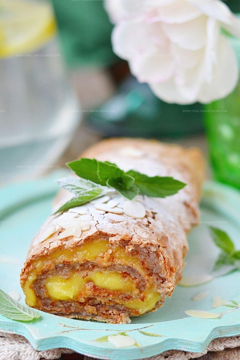 Lemon Curd Roulade Recipe