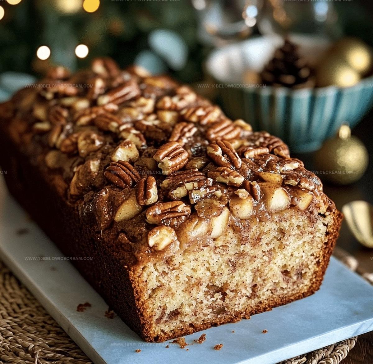 Apple Cinnamon Pecan Bread Recipe