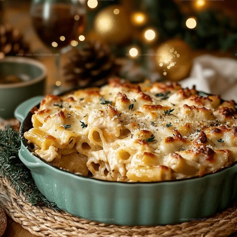 Garlic Parmesan Chicken Pasta Bake Recipe