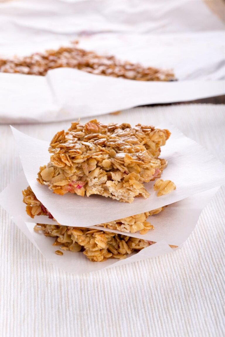 Rhubarb Flapjacks Recipe