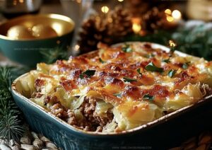 Delicious Cabbage Beef Bake Recipe