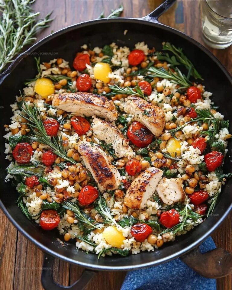 Greek Chicken and Lemon Rice Recipe
