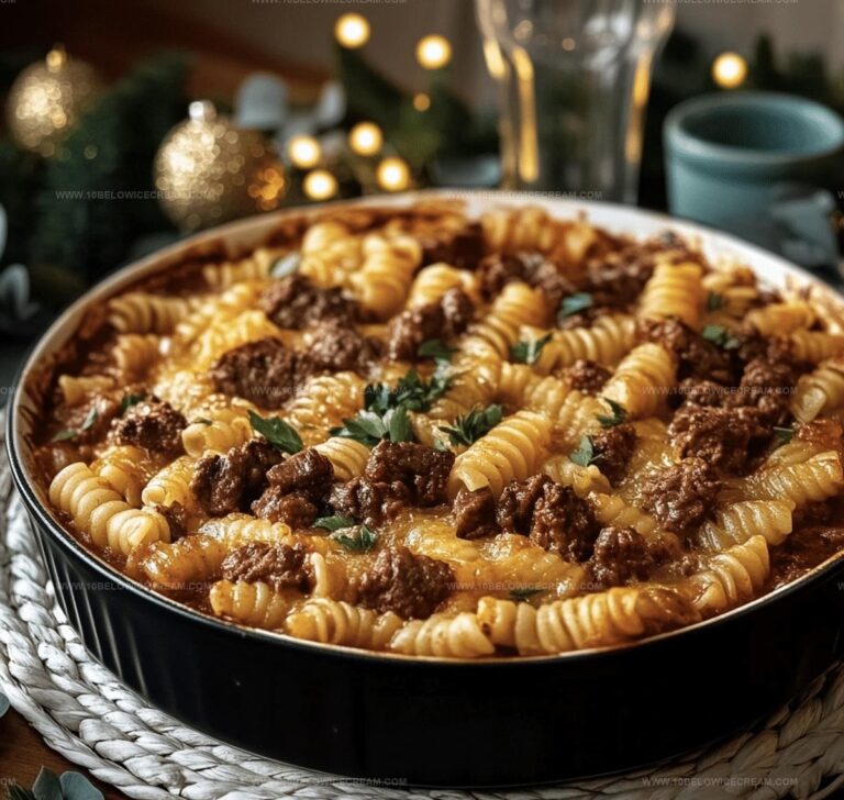 Beef Noodle Casserole Recipe