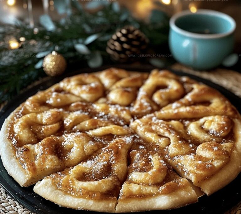 Cinnamon-Sugar Pizza Made With Crescent Rolls Recipe