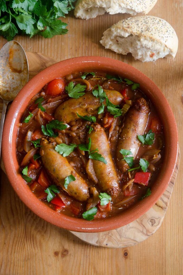 Venison Sausage Casserole Recipe