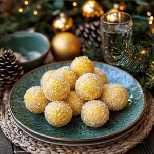 Pineapple Christmas Balls Recipe