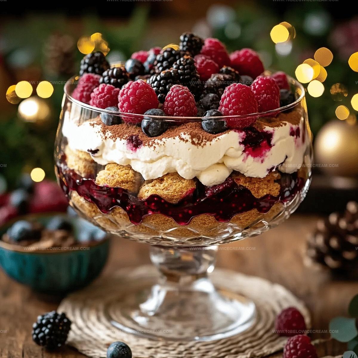 Berry Tiramisu Trifle Recipe