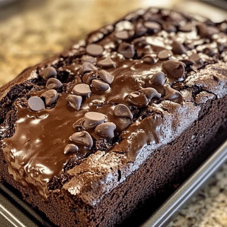 Hot Fudge Brownie Bread Recipe