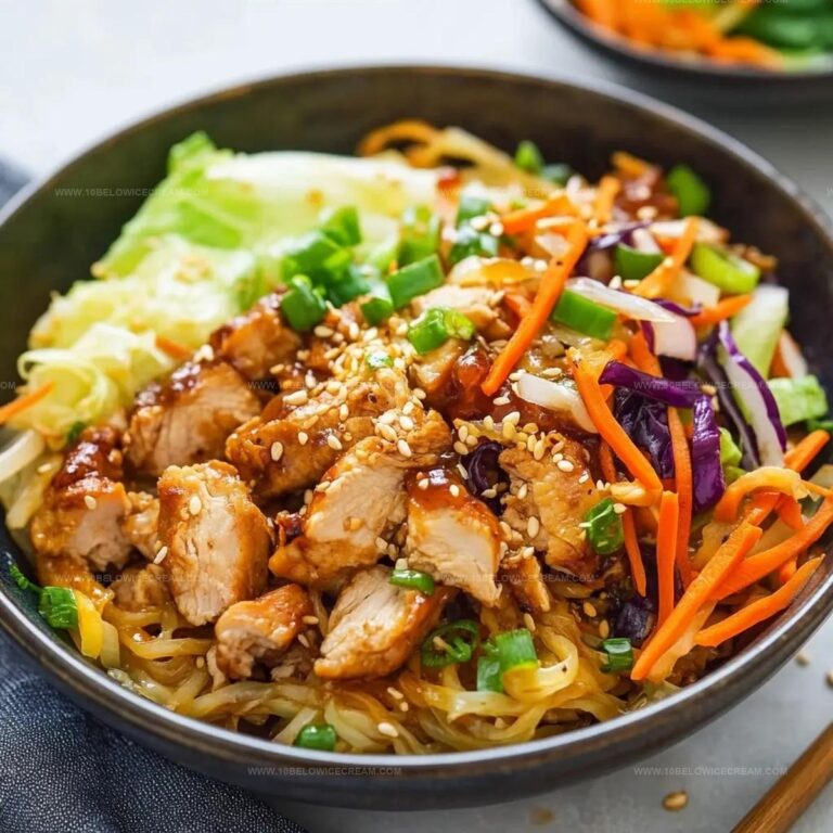 Chicken Egg Roll in a Bowl Recipe