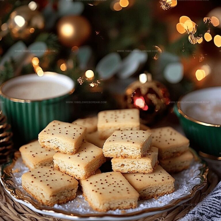 Christmas Shortbread Cookie Bites Recipe