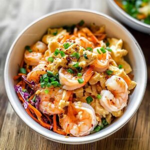 Shrimp Egg Roll Bowl Recipe