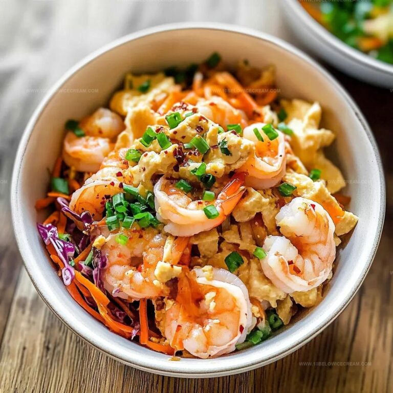 Shrimp Egg Roll Bowl Recipe