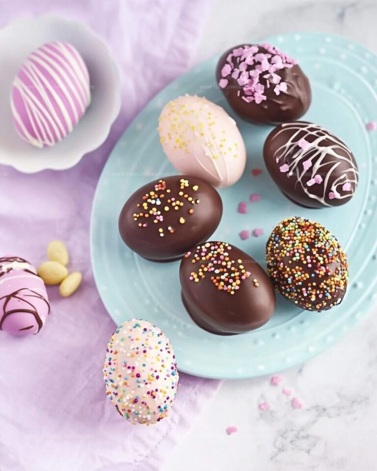 Homemade Chocolate-Coated Easter Candy Delights Recipe