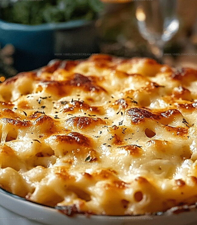 Steps To Make Three-Cheese Baked Macaroni That’s Extra Cheesy