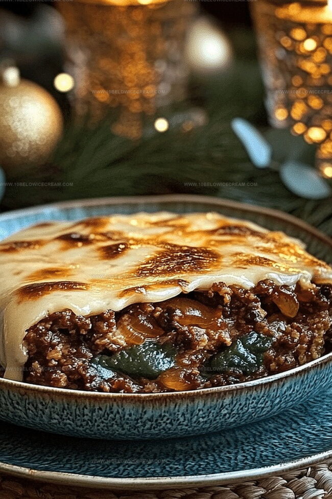 Why Parmesan Garlic Bacon Cheeseburger Lasagna Is So Filling