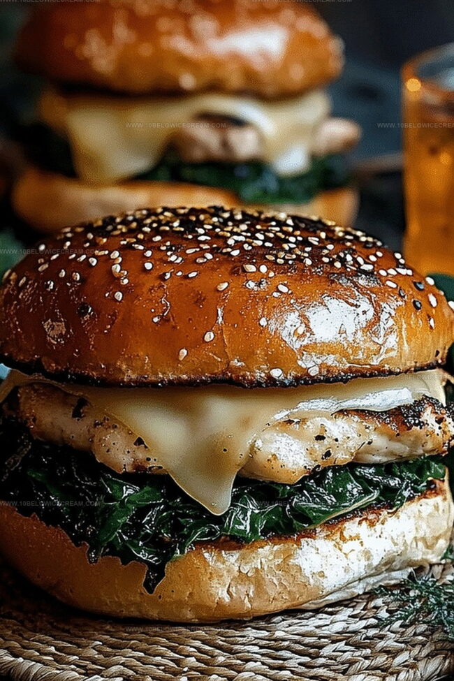 Why White Cheddar Spinach Chicken Burgers Rock